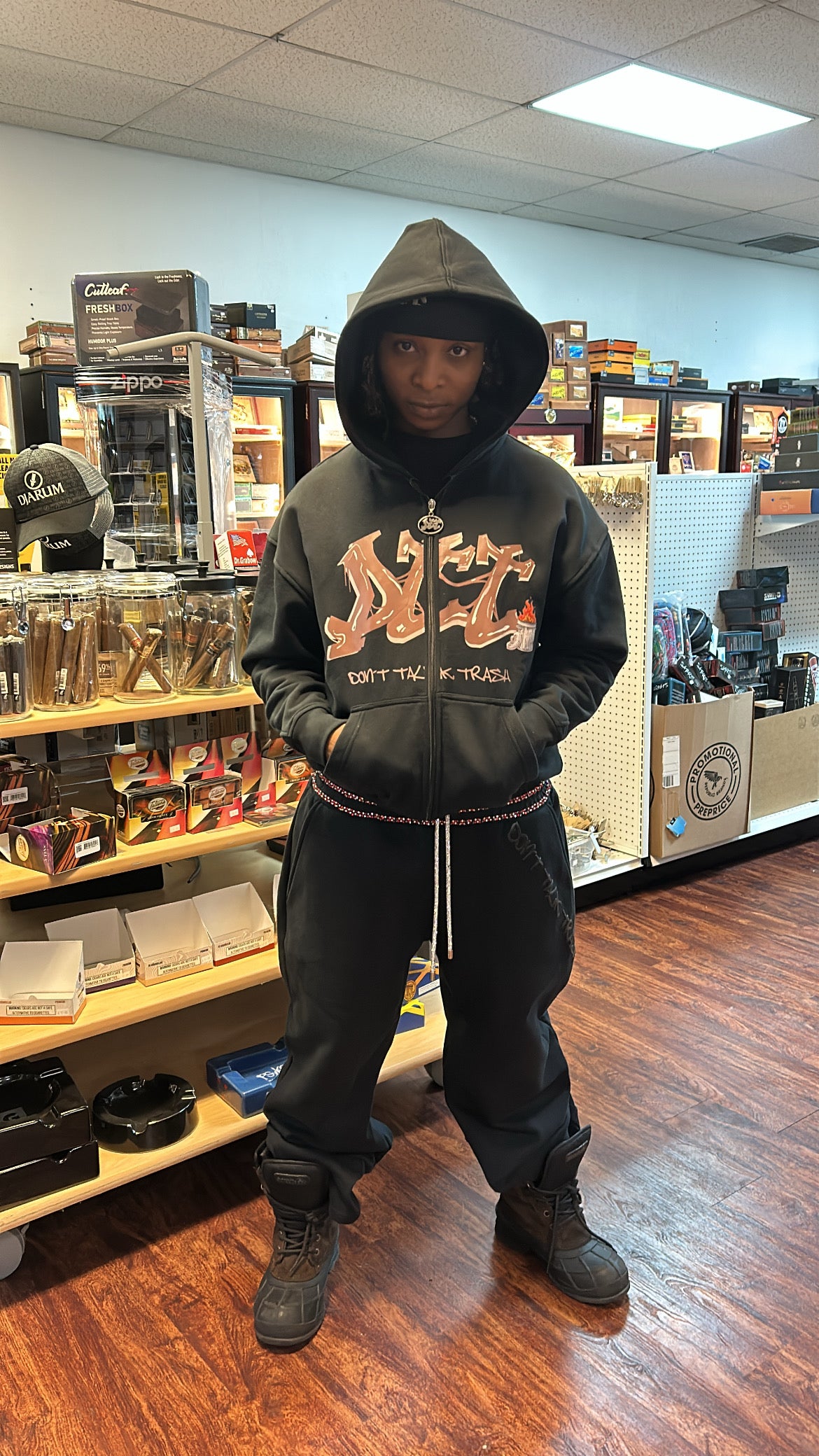 HEAVYWEIGHT DTT STONE SWEATSUIT